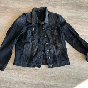 Black Denim Jacket